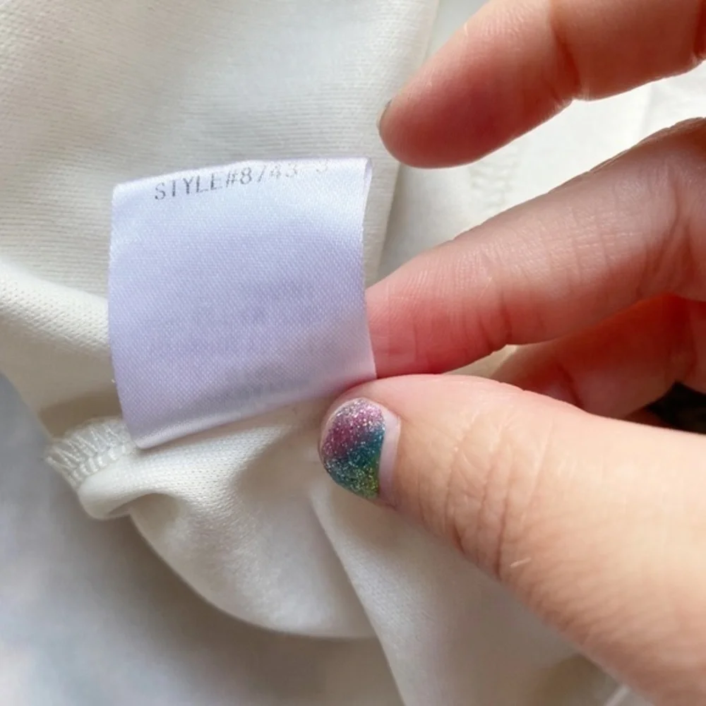 Andree by Unit Ivory Floral Short Sleeve‎ Dress - Picture 7 of 16